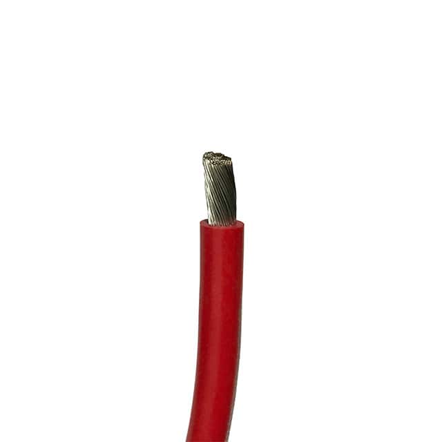 1283/04T133RED18 HOOK-UP STRND 4AWG RED 1.5'