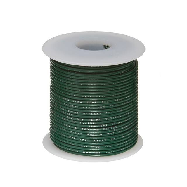 10STRGREGPT25 HOOK-UP STRND 10AWG 60V GRN 25'