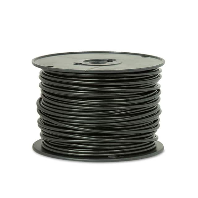 8STRBLAGPT25 HOOK-UP STRND 8AWG 60V BLACK 25'