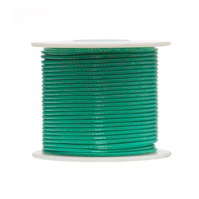 28UL1007STRGRE250 HOOK-UP STRND 28AWG GRN 250'