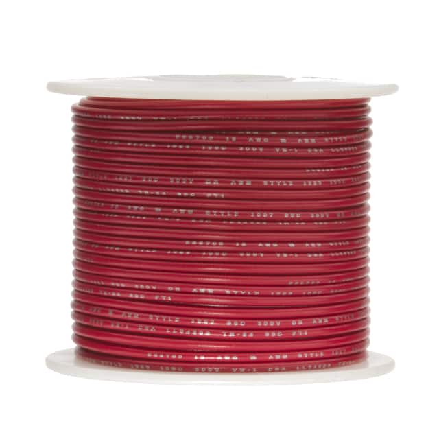 28UL1007SLDRED250 HOOK-UP SOLID 28AWG RED 250'