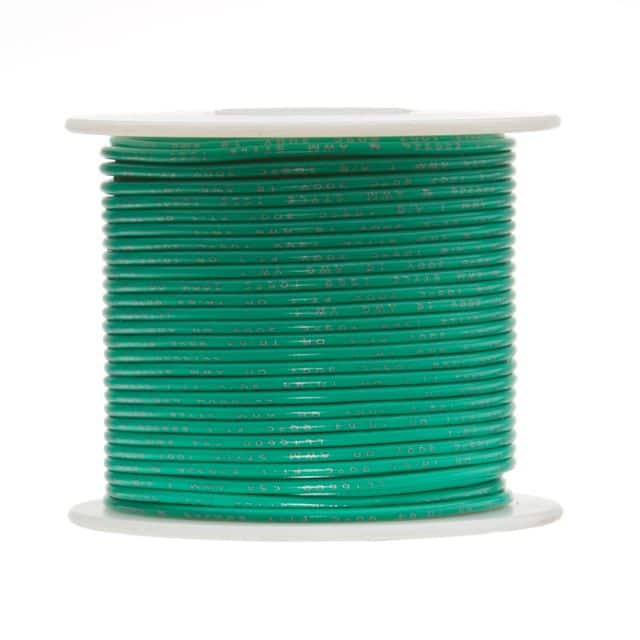 16GPTSTRGRE100 HOOK-UP STRND 16AWG 60V GRN 100'