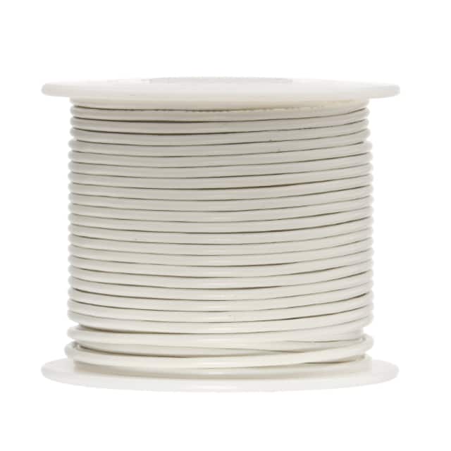 26UL1007SLDWHI250 HOOK-UP SOLID 26AWG WHT 250'
