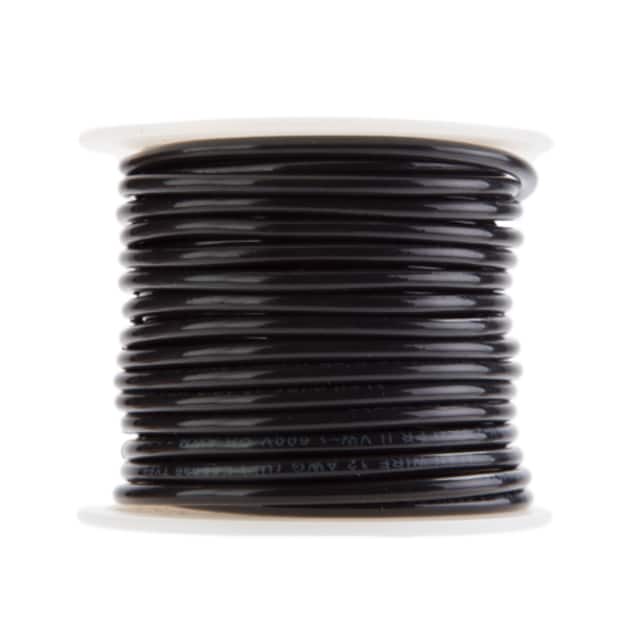 12STRBLATHHN50 HOOK-UP STRND 12AWG BLACK 50'