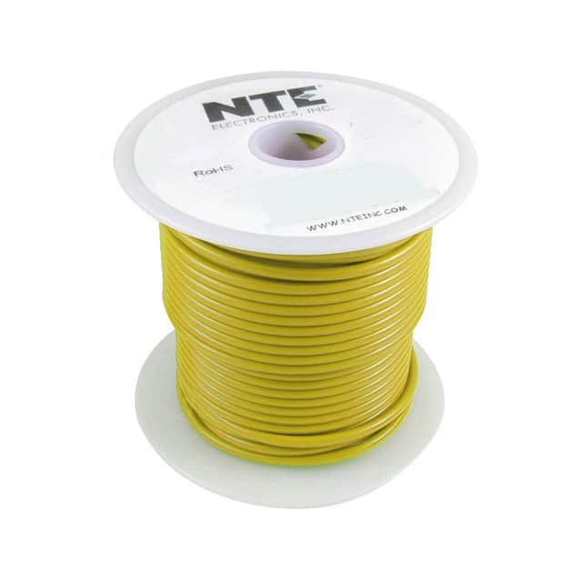 WA16-04-100 HOOK-UP 16AWG 120V YELLOW 100'