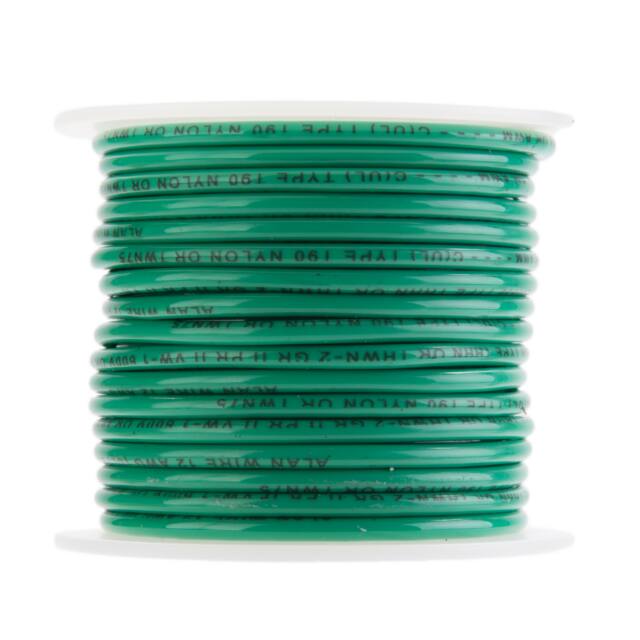 12STRGRETHHN100 HOOK-UP STRND 12AWG GREEN 100'