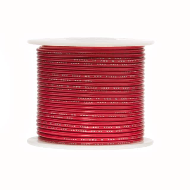 10GPTSTRRED100 HOOK-UP STRND 10AWG 60V RED 100'