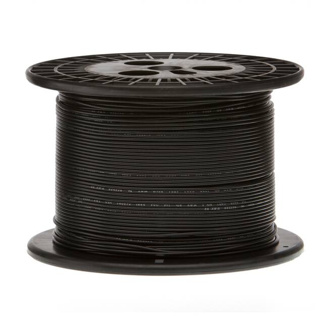26UL1007STRBLA1000 HOOK-UP STRND 26AWG BLACK 1000'