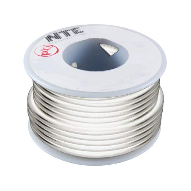 WT22-09-100 HOOK-UP 22AWG 600V WHITE 100'