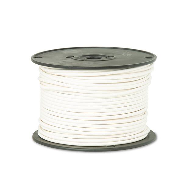 8GPTSTRWHI100 HOOK-UP STRND 8AWG 60V WHT 100'