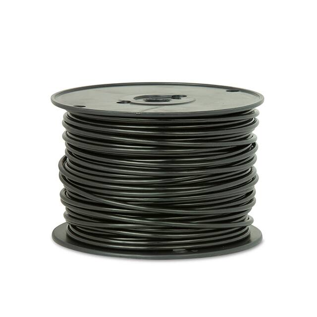 8GPTSTRBLA100 HOOK-UP STRND 8AWG 60V BLK 100'