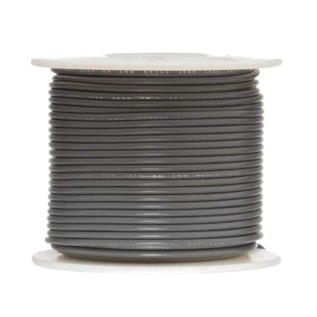 18PTFESTRGRA100 HOOK-UP STRND 18AWG GRAY 100'