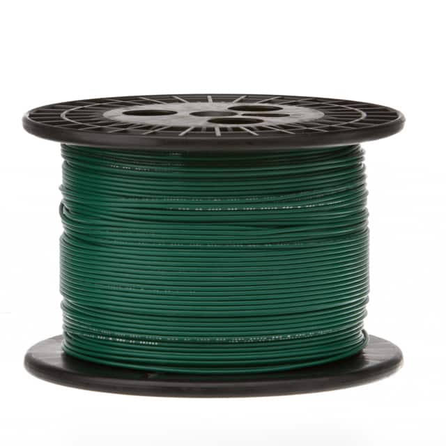 30PTFESTRGRE1000 HOOK-UP STRND 30AWG GREEN 1000'