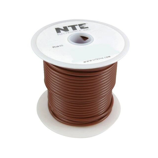 WA06-01-100 HOOK-UP 6AWG 120V BROWN 100'