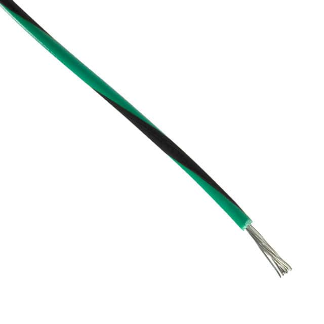 44A0111-20-50-US HOOK-UP DL STRND 20AWG GRN/BLACK