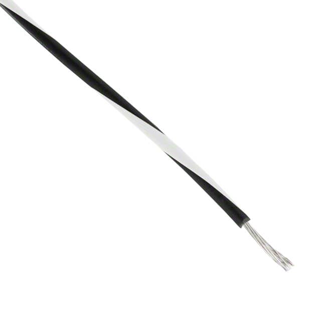 44A0111-24-09 HOOK-UP DL WALL STRND 24AWG B/W