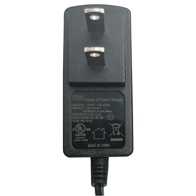PA-013 AC/DC WALL MOUNT ADAPTER 12V