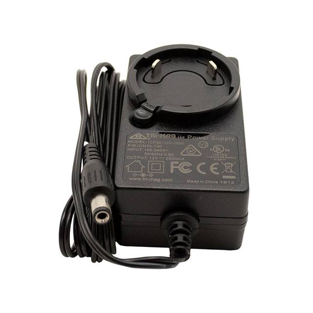 ICM30-120 AC/DC WALL MOUNT ADAPTER 12V 30W