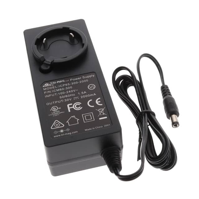 ICM60-300 AC/DC WALL MOUNT ADAPTER 30V