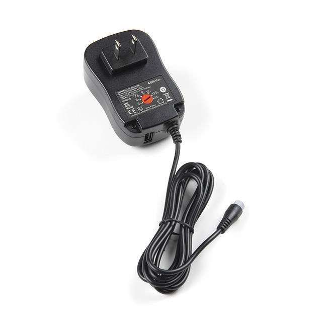 TOL-19898 AC/DC WALL MNT ADAPT 5V-15V 45W