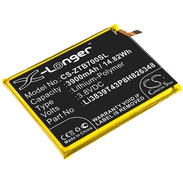LI3839T43P8H826348 BATTERY Replacement for Zte LI3839T43P8H