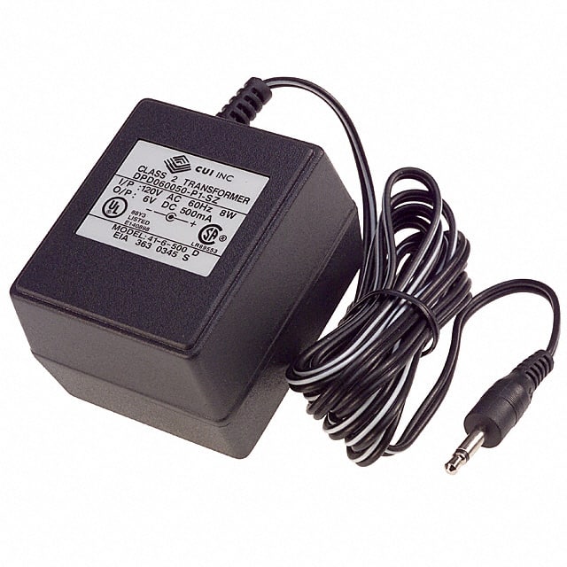 DPD060050-P1P-SZ AC/DC WALL MOUNT ADAPTER 6V 3W