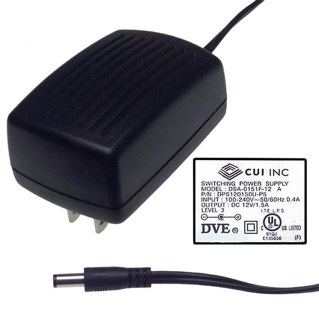 DPS120150U-P5P AC/DC WALL MOUNT ADAPTER 12V 18W