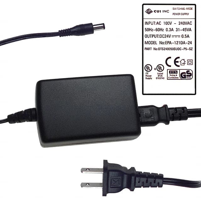 DTS240050SUDC-P5P-SZ AC/DC DESKTOP ADAPTER 24V 12W