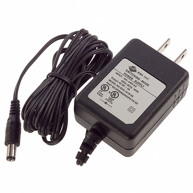 DPS060200UPS-P5P-SZ AC/DC WALL MOUNT ADAPTER 6V 12W