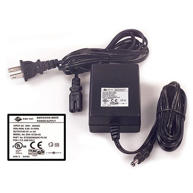 DTS050300UDC-P5P AC/DC DESKTOP ADAPTER 5V 15W