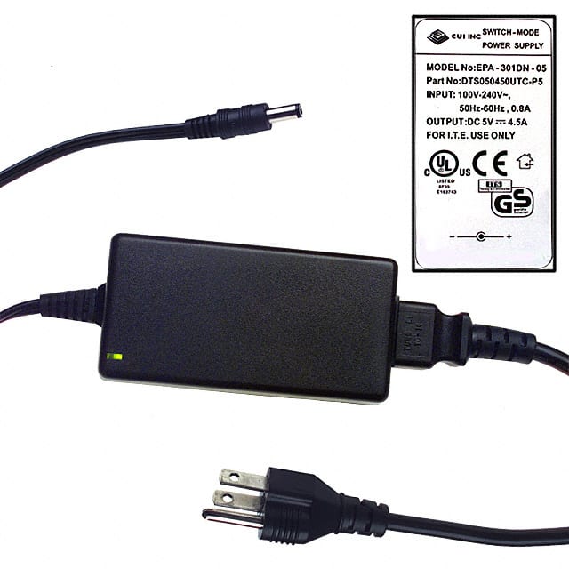 DTS050450UTC-P5P AC/DC DESKTOP ADAPTER 5V 23W