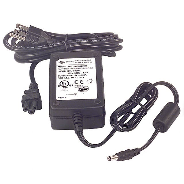 DTS050650UTC-P5P-SZ AC/DC DESKTOP ADAPTER 5V 33W