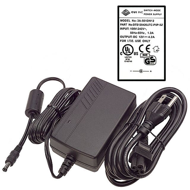DTS120420UTC-P5P-SZ AC/DC DESKTOP ADAPTER 12V 50W