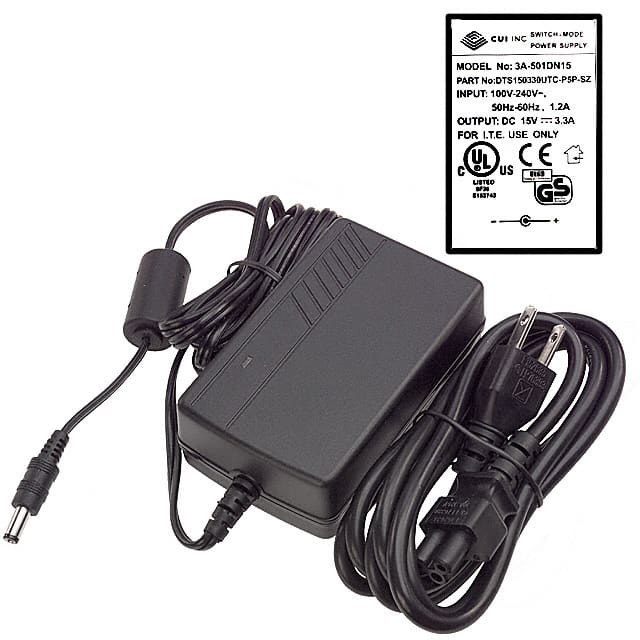 DTS150330UTC-P5P-SZ AC/DC DESKTOP ADAPTER 15V 50W