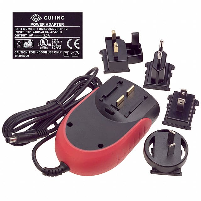 DMS090330-P5P-IC AC/DC WALL MOUNT ADAPTER 9V 30W