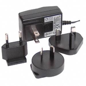 EMS240025-P5P-SZ AC/DC WALL MOUNT ADAPTER 24V 6W