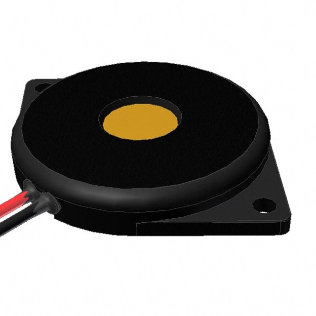 AT-2460-TF-LW100-R BUZZER PIEZO 10V 24MM FLANGE