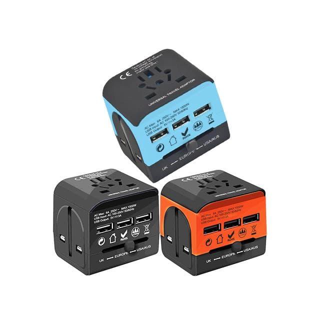 UTA 3pcs BRW 3Pcs Charger Universal Adapter