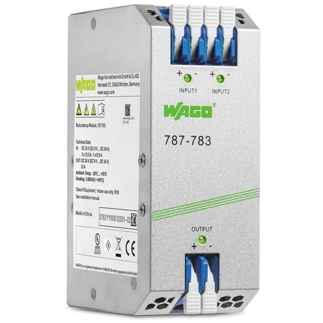 787-783 REDUNDANCY MODULE; 2 X 9  54 VDC