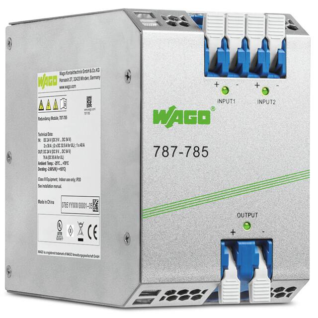 787-785 REDUNDANCY MODULE; 2 X 9  54 VDC