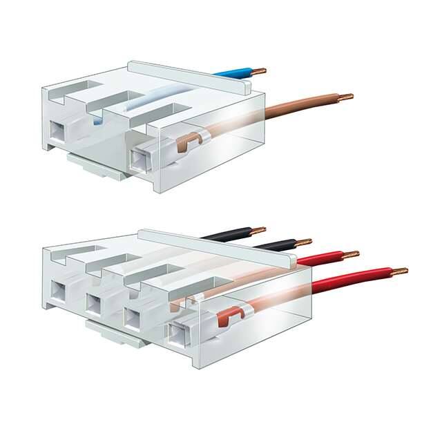 CONNECTOR SET OF CONNECTOR FOR RECOM POWER SUPP