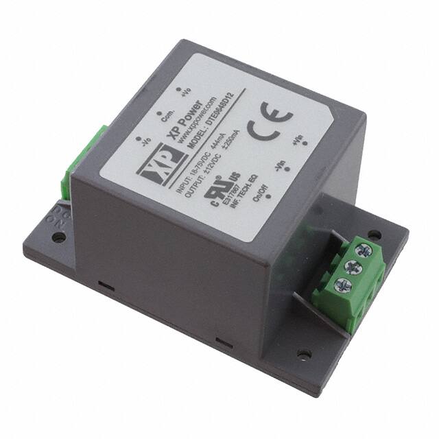 DTE0648D12 DC/DC CONVERTER +/-12V 6W