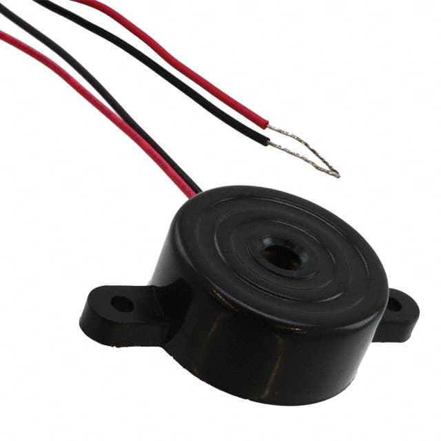 AI-3435-TF-LW140-R BUZZER PIEZO 12V 33.7MM FLANGE