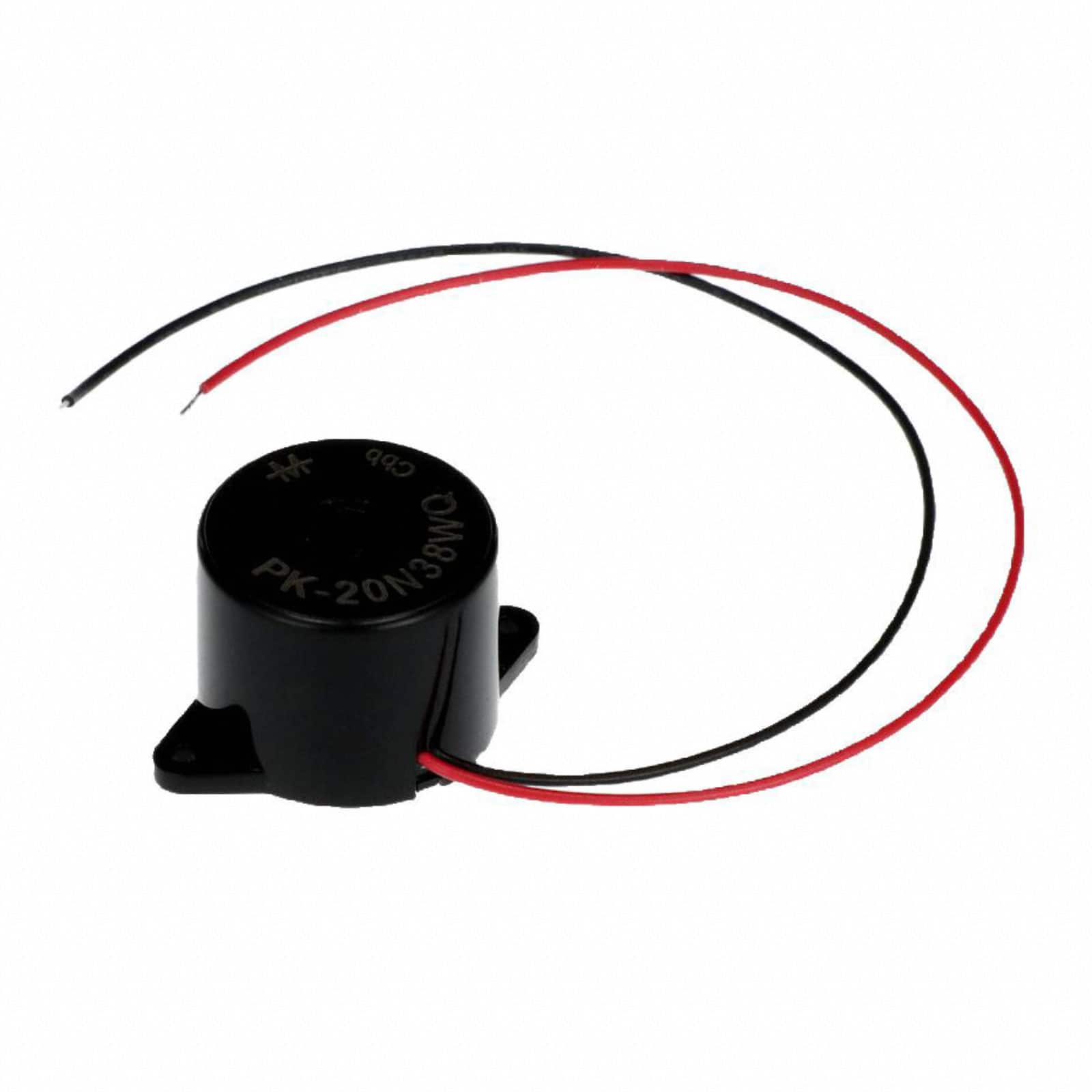 PK-20N38WQ BUZZER PIEZO 12V 23MM FLANGE