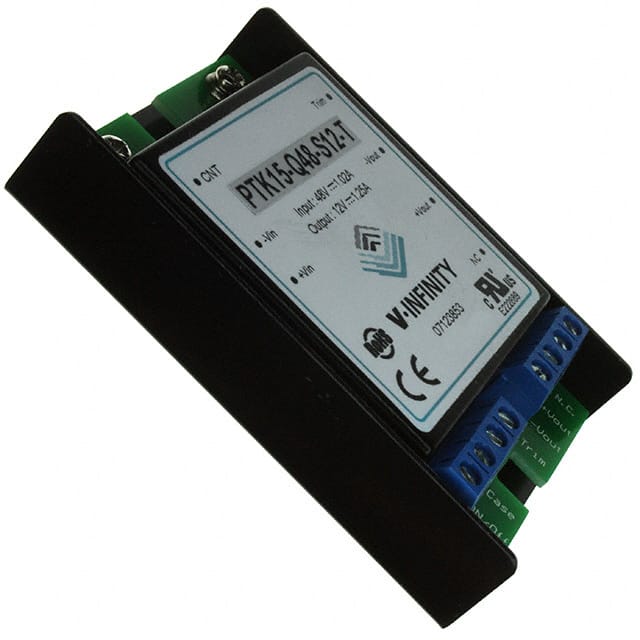 PTK15-Q48-S12-T DC/DC CONVERTER 12V 15W