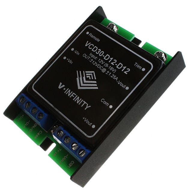 VCD30-D12-D12-T DC/DC CONVERTER 12V 30W