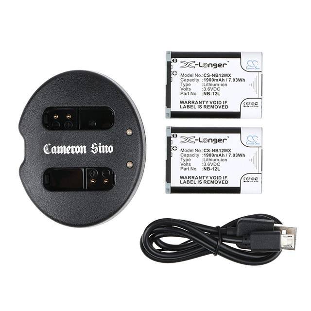 POWERSHOT G1X MARK II BATTERY Replacement for Canon Powershot