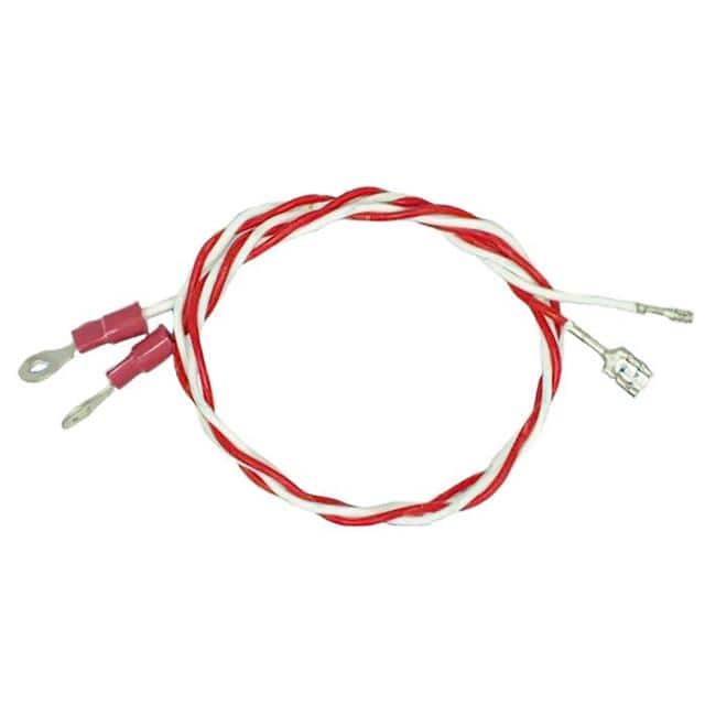 G0478 LEAD KIT 19" 22AWG,RED/WHITE,300