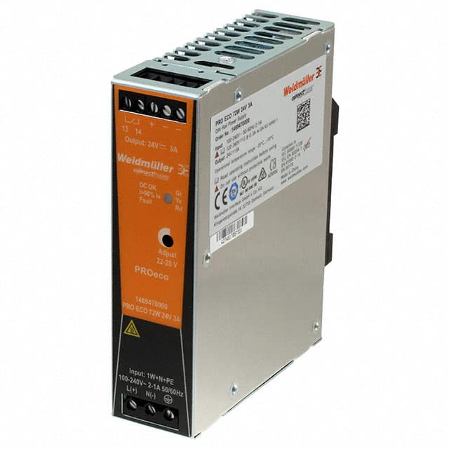 1469470000 AC/DC DIN RAIL SUPPLY 24V 72W