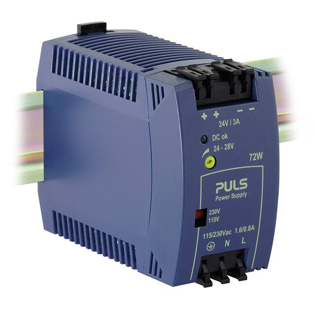 ML70.100 AC/DC DIN RAIL SUPPLY 24V 72W